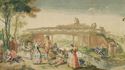 The Bridge over the Canal by Ramon Bayeu y Subias